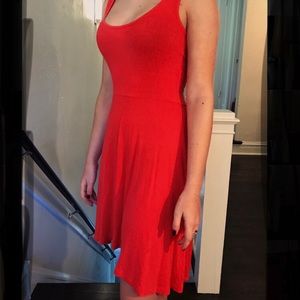 5th and Love Coral-Orange Dress, Size Small